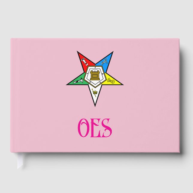 Visitas Ordem do Livro de Convidados Rosa da Estrela Orien (Frente)