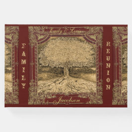 Visitas Pesquisa de Vintage do Livro de Convidado da Reuni