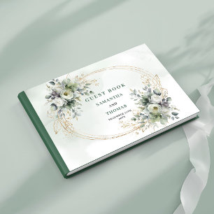 Visitas Pó Botânico Verde Dourado Dusty Green Livro de Vis