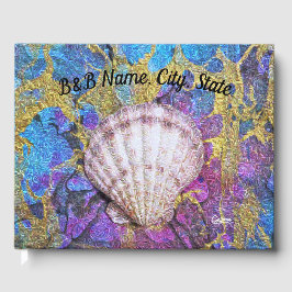 Visitas Seashell - Livro de Convidados