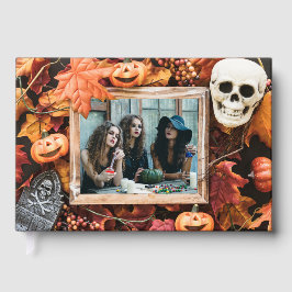 Visitas SUAS FOTOS no livro de halloween