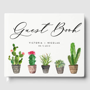 Visitas Succulents da aguarela de Boho que Wedding o livro