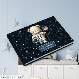 Visitas Urso De Teddy Personalizado Do Livro De Guest Do C