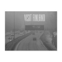 Visite o cartão postal da Finlândia