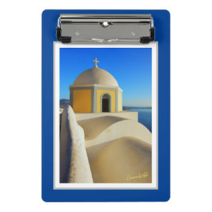 Visões da Grécia: prancheta "Santorini Sunshine"