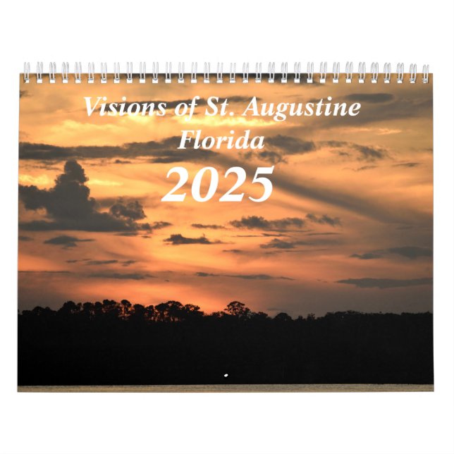 Visões de Ruas. Augustine, Calendário de 2025 na F (Capa)