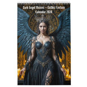 Visões do Anjo Negro – Calendário de Fantasia Góti
