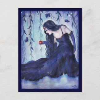 Visões encantadas arte de fantasia cartão postal P