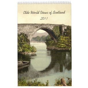 Visões mundiais de Olde do calendário de Scotlan