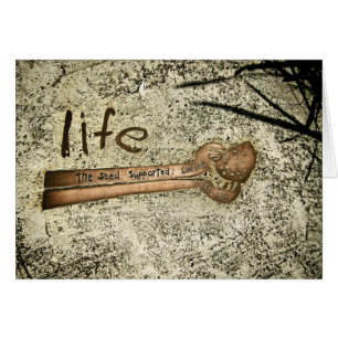 Visões viagem   Cartão das Palavras Sabedoras