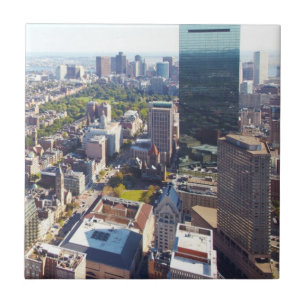 Vista aérea de Boston