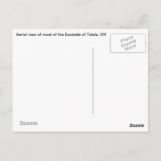 Vista aérea de Talala, cartão postal OK