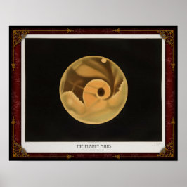 Vista antecipada do Poster Planeta Marte