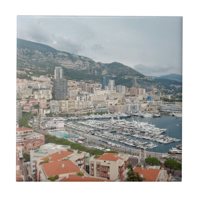 Vista através de Mônaco e Monte Carlo (Frente)