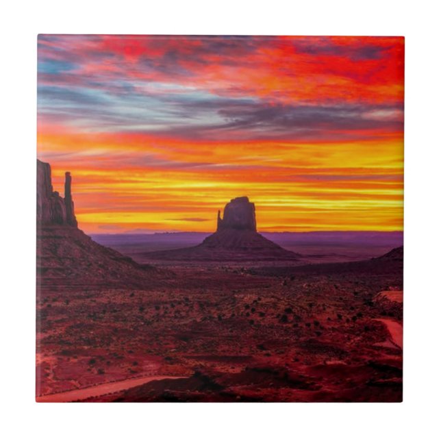 Vista Cênnica do Sol sobre o Mar (Frente)