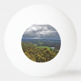 Vista da Bola de Pong do Monte Buninyong Ping