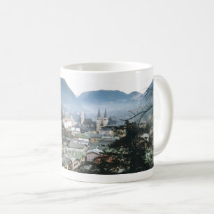 Vista da caneca de café de Berchtesgaden