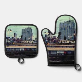 Vista da estação de Manchester