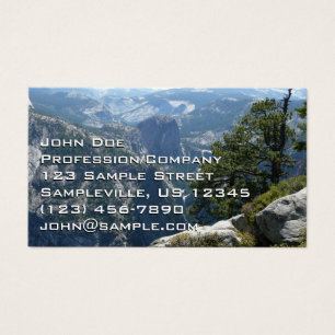 Vista da Montanha Yosemite no Parque Nacional de Y