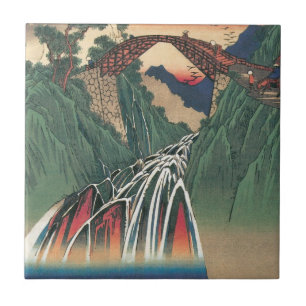 Vista da Ponte sobre o Rio Ina, Nojiri por Hiroshi