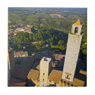 Vista da Torre, San Gimignano, Siena, Toscana