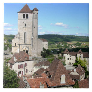 Vista da vila e da igreja (foto)
