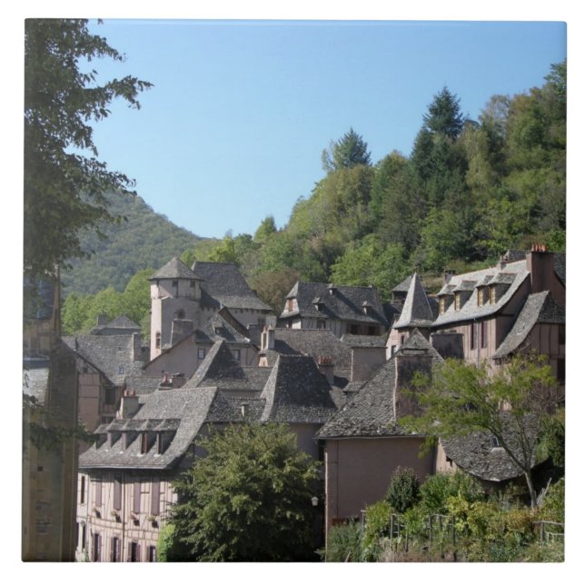 Vista da vila medieval (foto) (Frente)