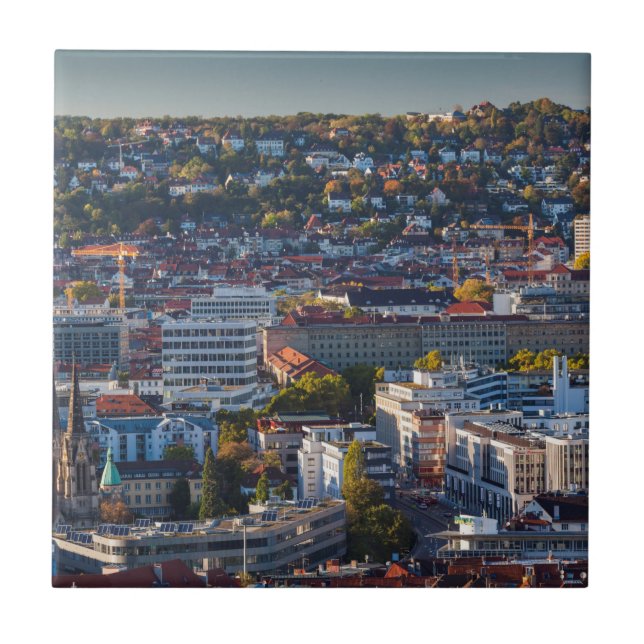 Vista de Cidade Elevada de Estugarda (Frente)