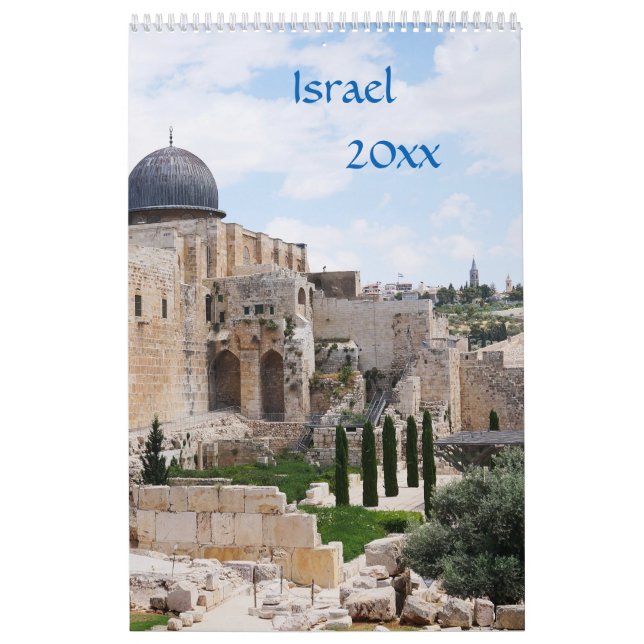 Vista de Israel, calendário (Capa)