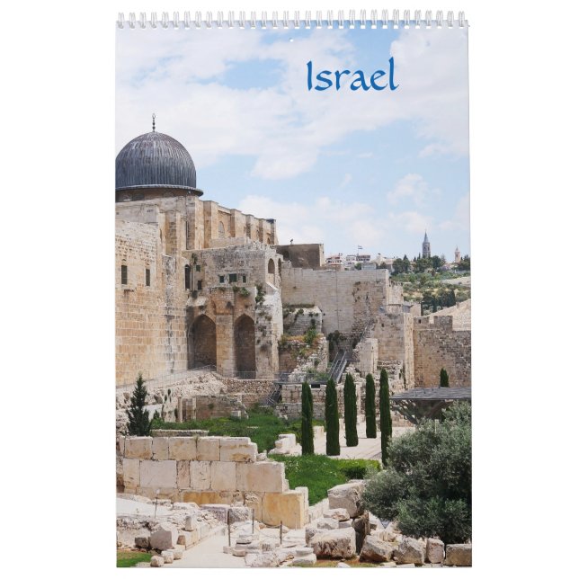 Vista de Israel, calendário 2024 (Capa)
