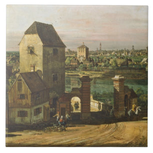 Vista de Munich, C. 1761 (óleo em canvas)