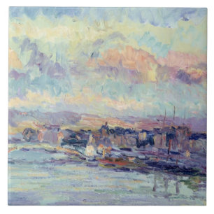 Vista de Paris (óleo em canvas)