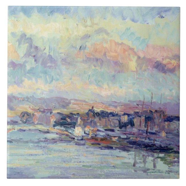 Vista de Paris (óleo em canvas) (Frente)