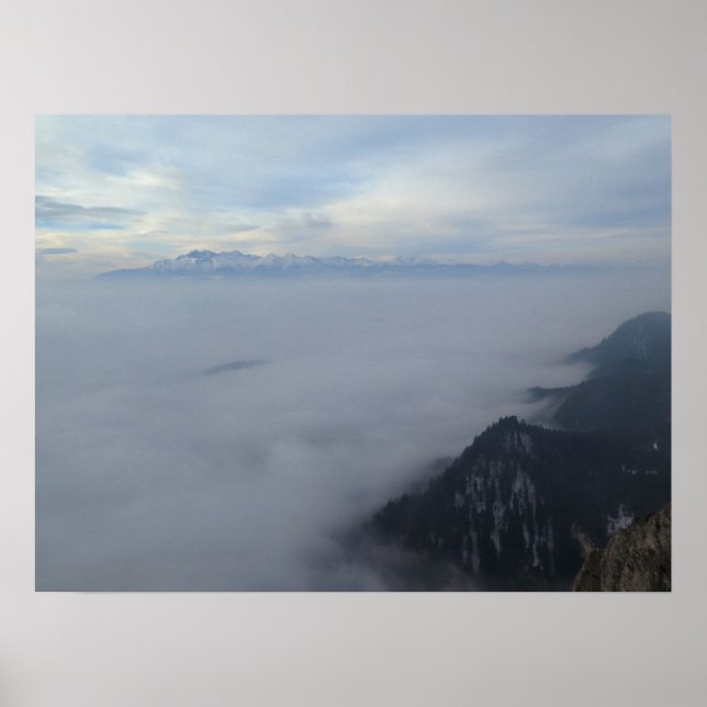 Vista de Pieniny em Tatras Poster (Frente)
