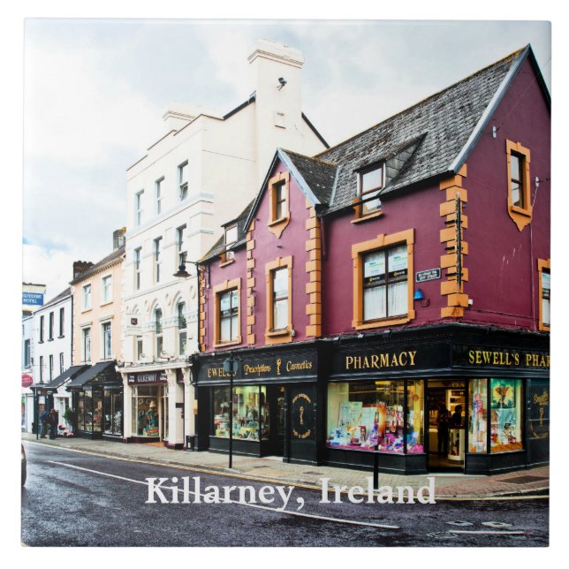 vista de rua de Killarney, Irlanda (Frente)