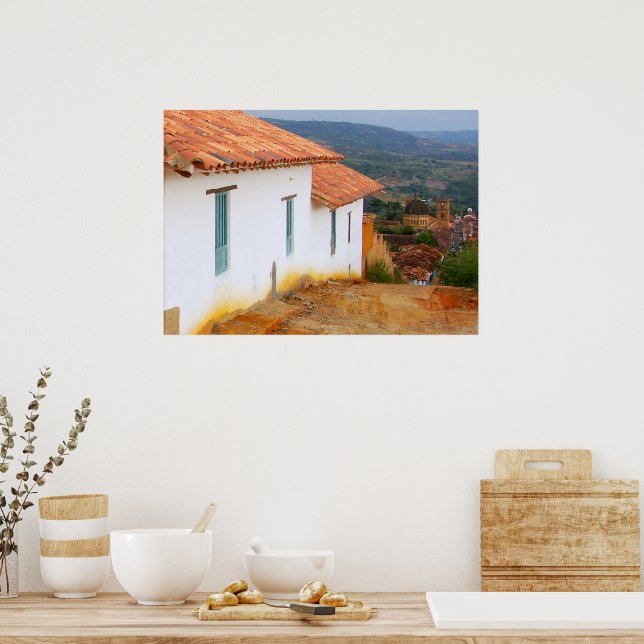 Vista de um Poster de Hill (Cozinha)