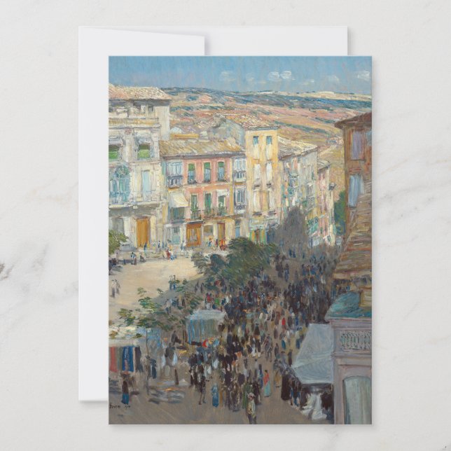 Vista de uma Cidade Francesa do Sul | Childe Hassa (Frente)