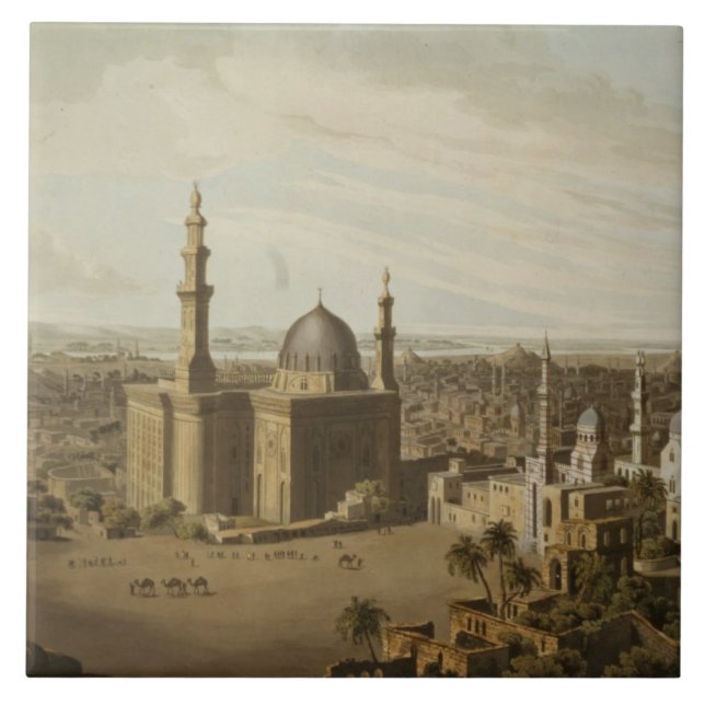 Vista do Cairo grande, gravada por Daniel Havell (Frente)