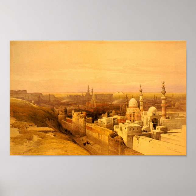 Vista do Cairo Poster (Frente)