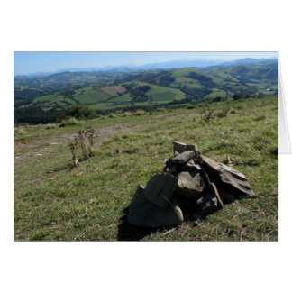 Vista do cartão de Pyrenees
