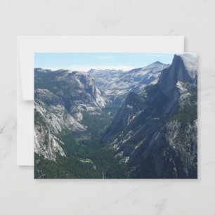 Vista do Glacier Point no Parque Nacional de Yosem
