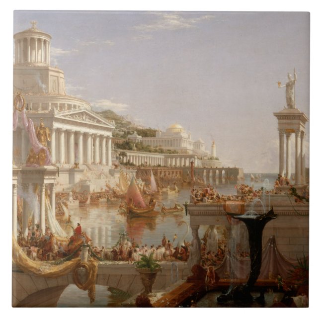 Vista do Império Romano (Consumo do Império) (Frente)