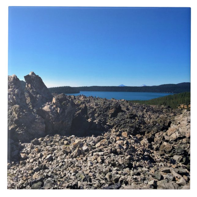 Vista do Lago Paulina, OR (Frente)