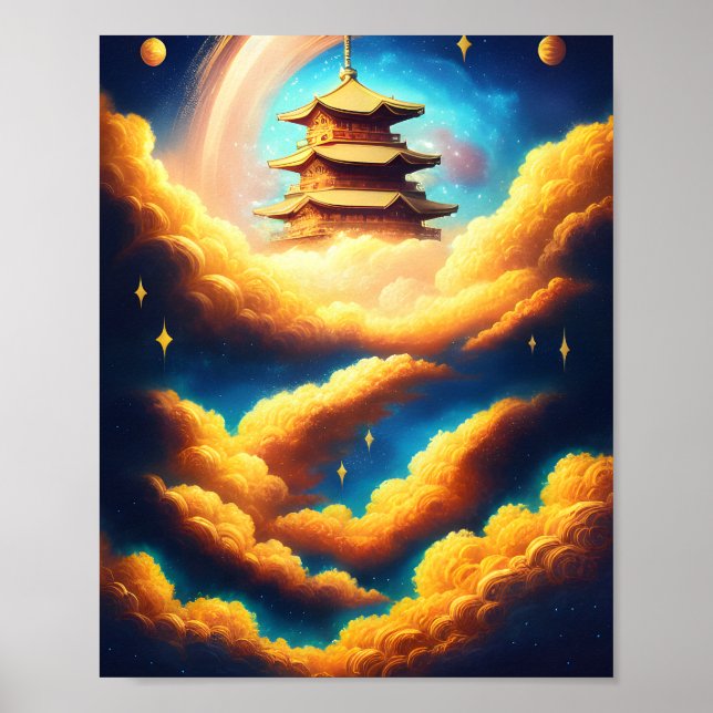 Vista do Poster do Céu (Frente)