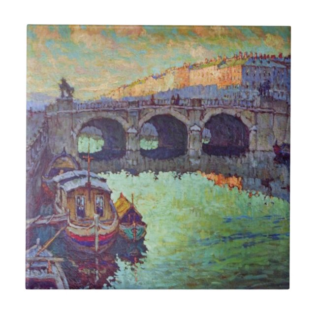 Vista do Santo Petersburgo (cidade russa) (Frente)