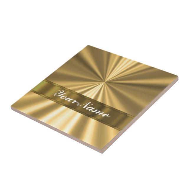 Vista metálica do ouro (Lateral)