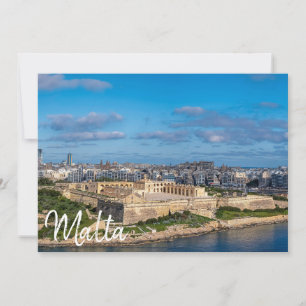 Vista panorâmica de Sliema em Malta