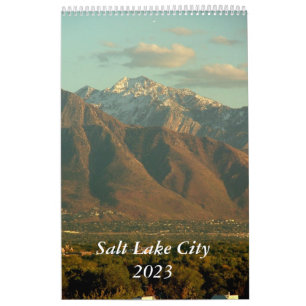 Visualizações do Calendário 2023 do Lago de Salt