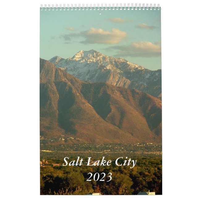Visualizações do Calendário 2023 do Lago de Salt (Capa)