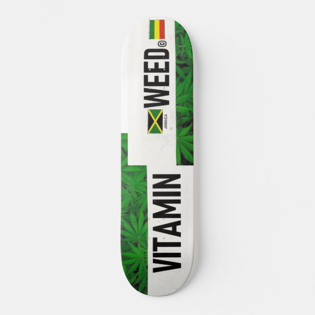 VITAMIN WEED Skateboard (Frente)